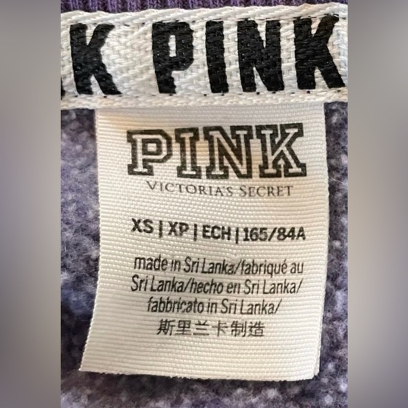 PINK by Victoria’s Secret bundle 4 pieces XS extra small sweatshirts pants - Picture 8 of 13